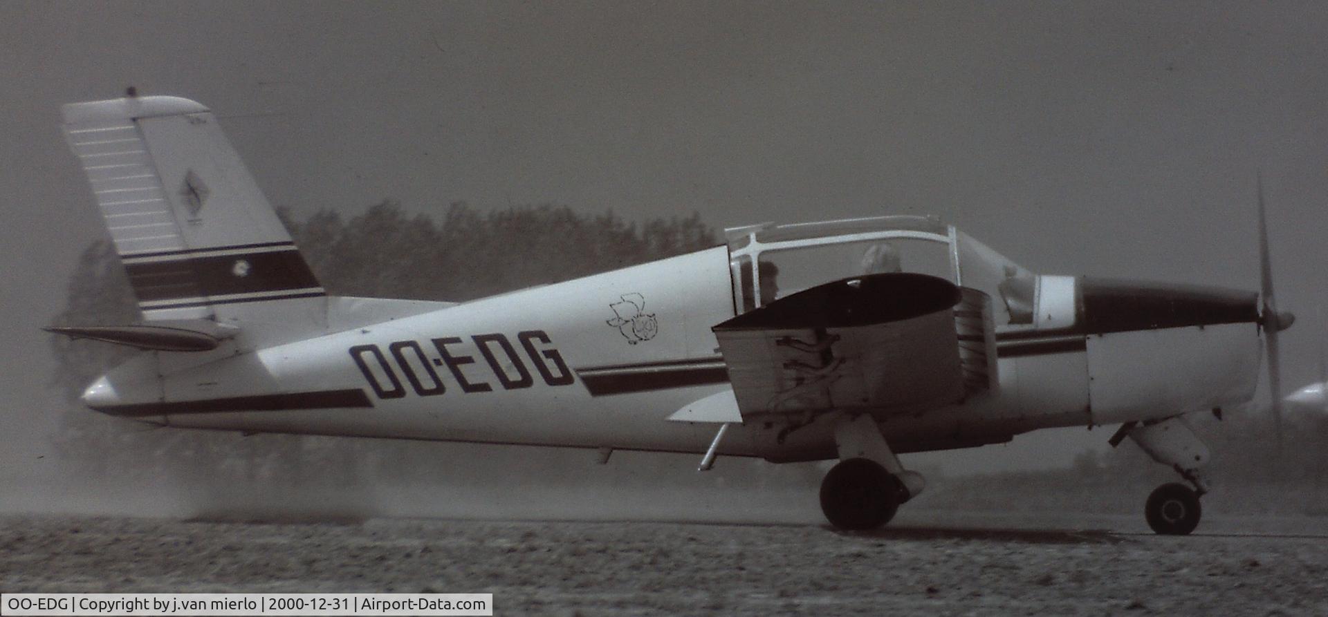 OO-EDG, 1971 Socata MS-880B Rallye Club C/N 1733, Zottegem airfield '80s Oombergen, Belgium