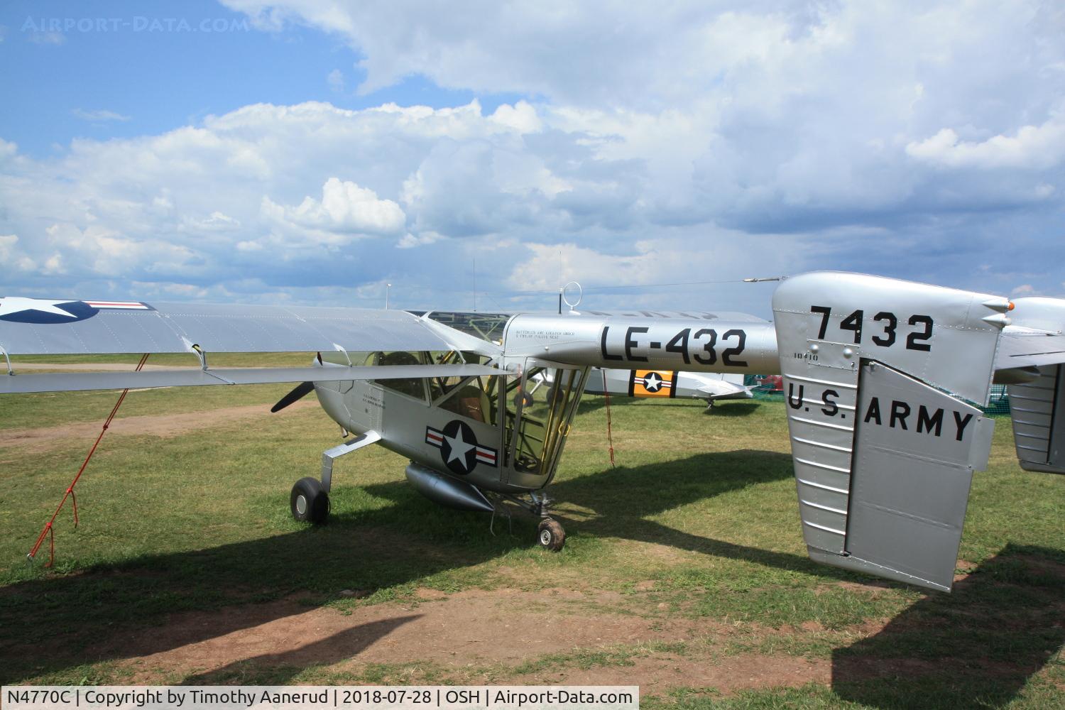 N4770C, 1949 Boeing YL-15 Scout C/N 47-0432 (20012), Boeing YL-15, c/n: 47-432