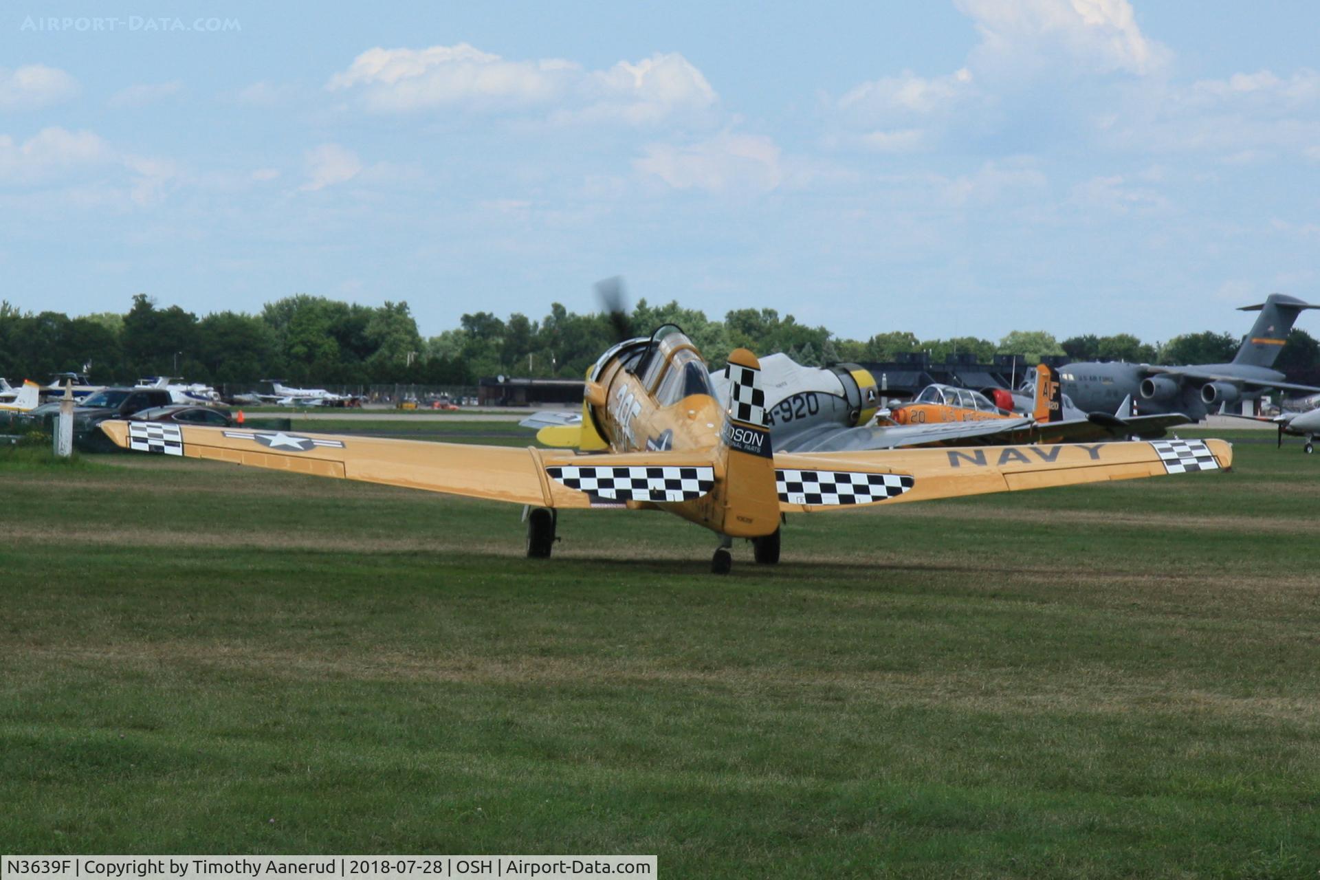 N3639F, North American SNJ-6 Texan C/N 121-43111, North American SNJ-6, c/n: 121-43111