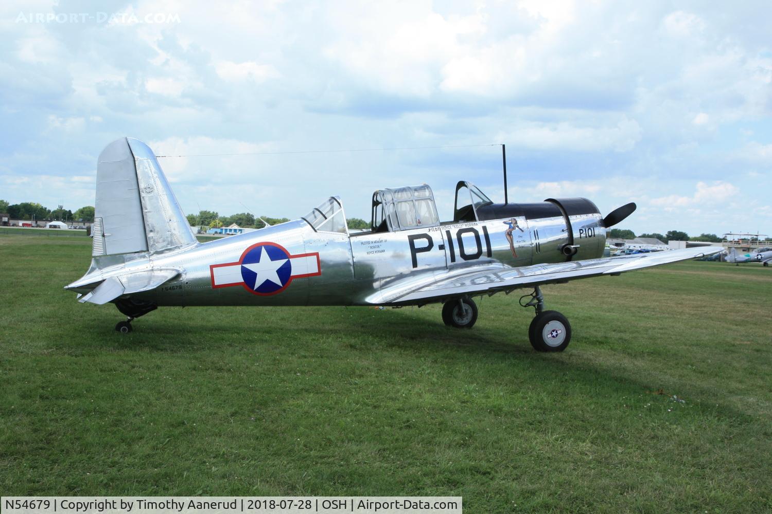 N54679, 1941 Consolidated Vultee BT-13A C/N 2990, 1941 Consolidated Vultee BT-13A, c/n: 2990