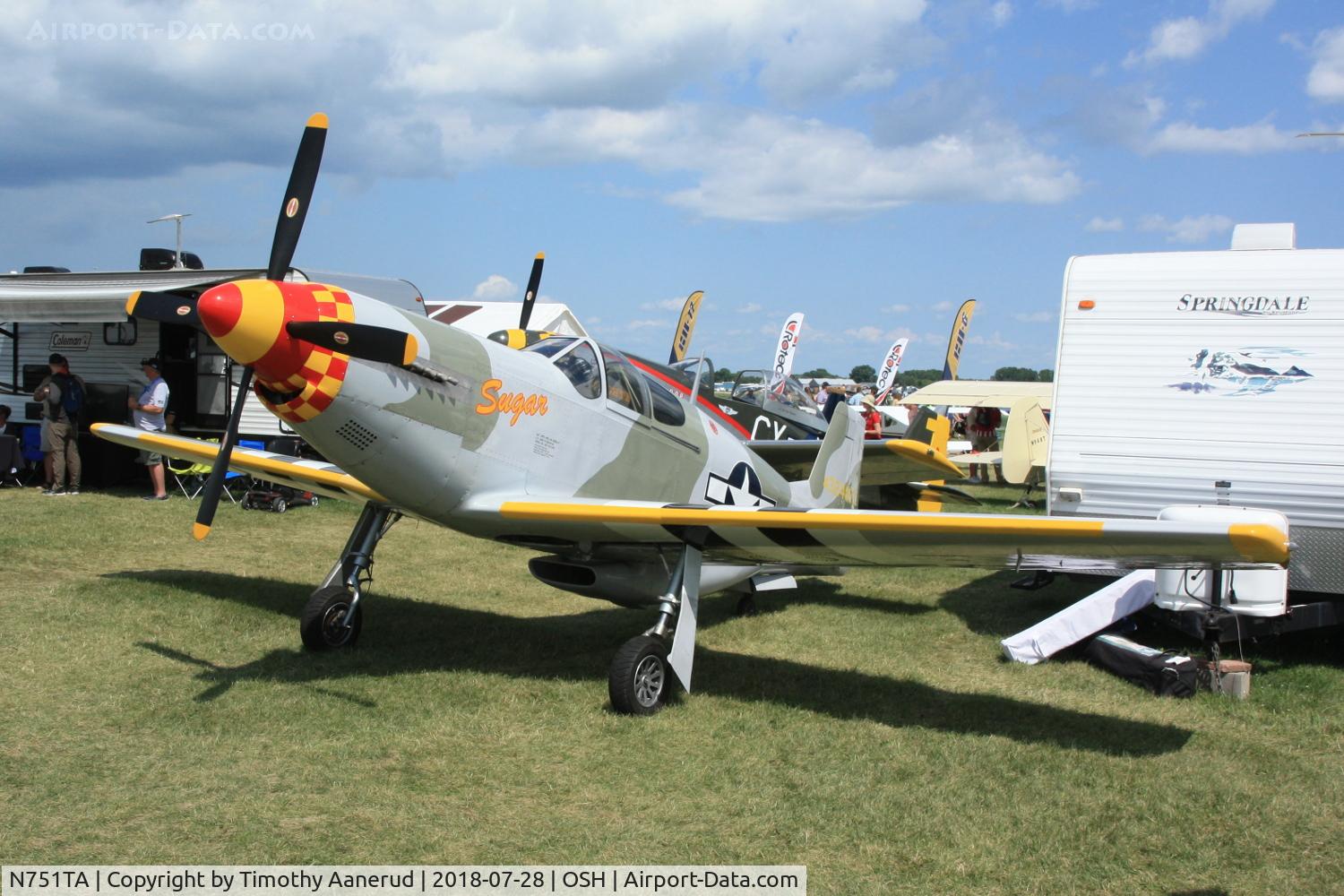 N751TA, 2015 Titan T-51B Mustang C/N M09BV12COHK0151B, 2015 Titan T-51B Mustang, c/n: M09BV12COHK0151B