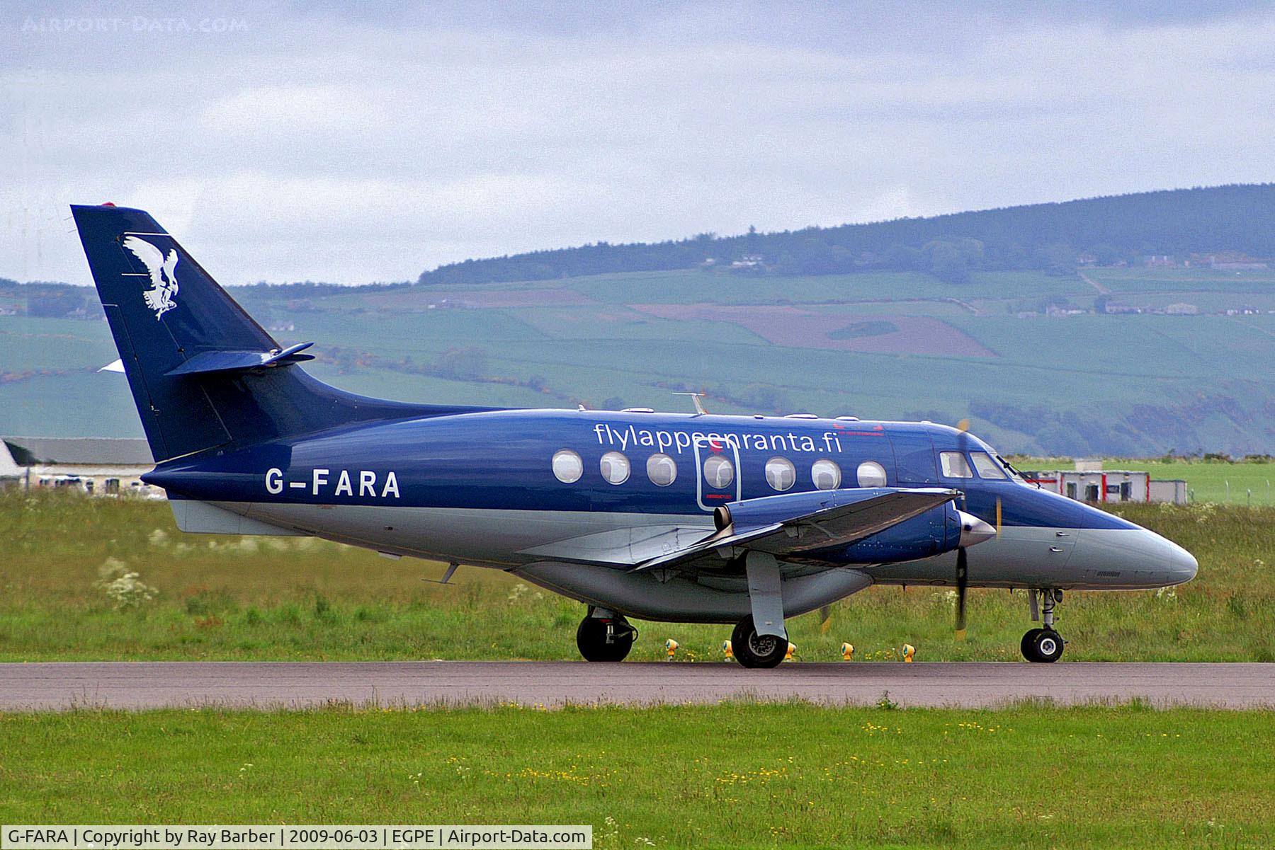 G-FARA, 1987 British Aerospace BAe-3102 Jetstream 31 C/N 740, G-FARA   BAe Jetstream 3112 [740] (Highland Airways) Inverness (Dalcross)~G 03/06/2009