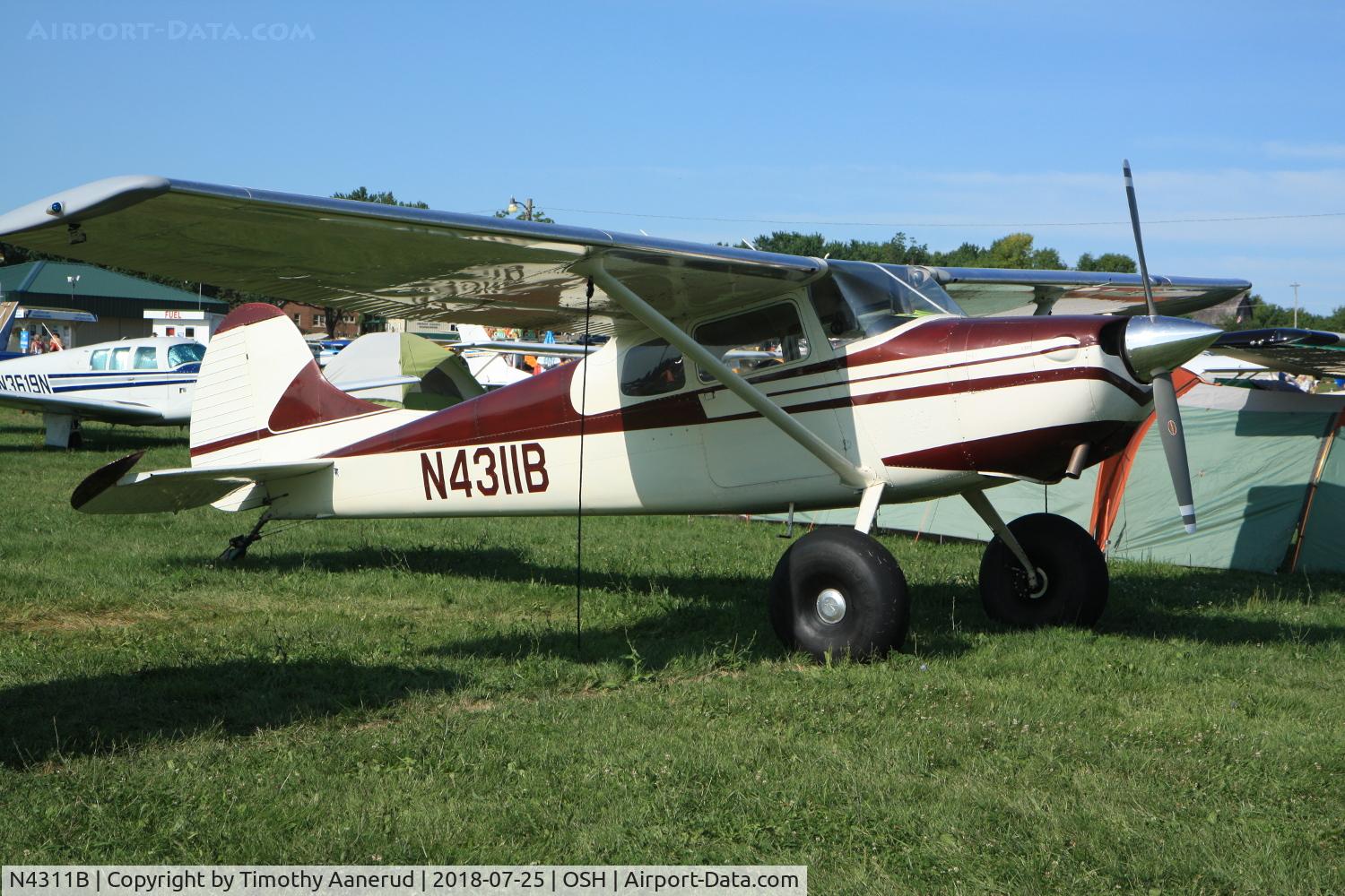 N4311B, 1955 Cessna 170B C/N 26655, 1955 Cessna 170B, c/n: 26655