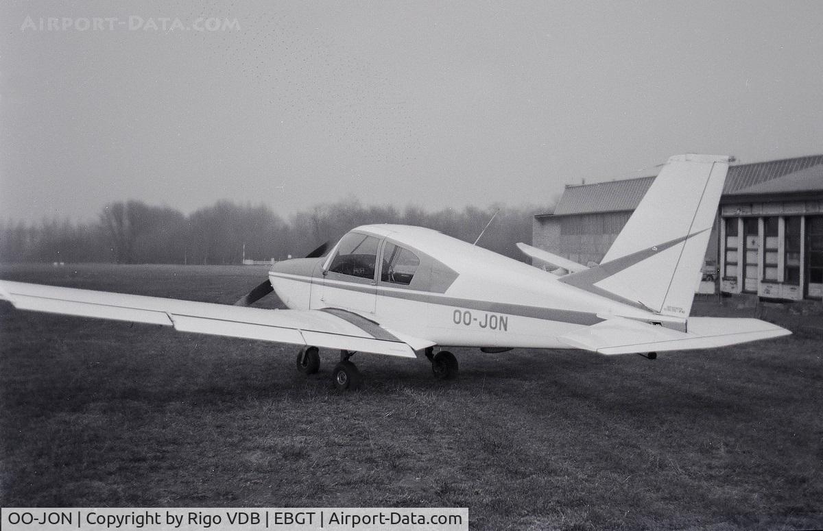 OO-JON, 1964 Gardan GY-80-160 Horizon C/N 43, Ghent airport in 1965.