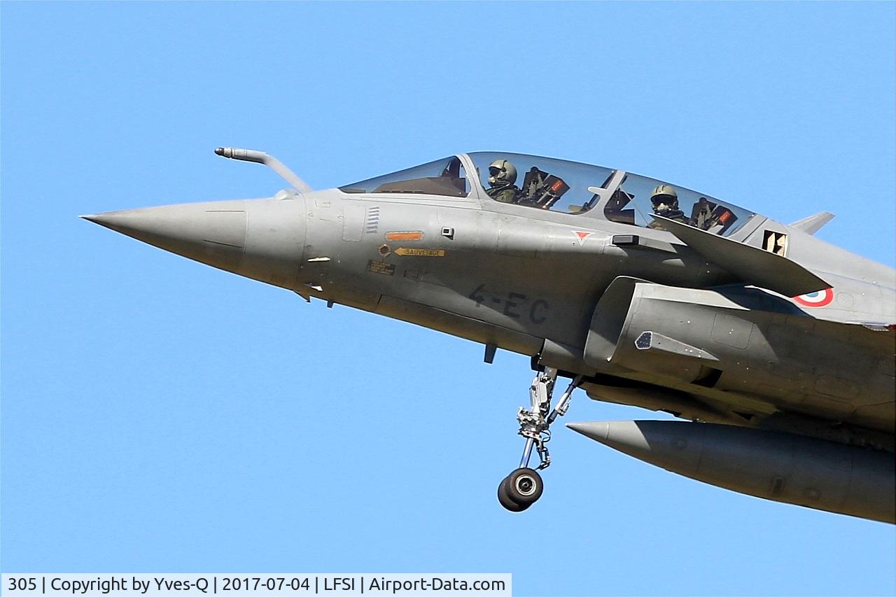 305, Dassault Rafale B C/N 305, Dassault Rafale B, Short approach rwy 29, St Dizier-Robinson Air Base 113 (LFSI)