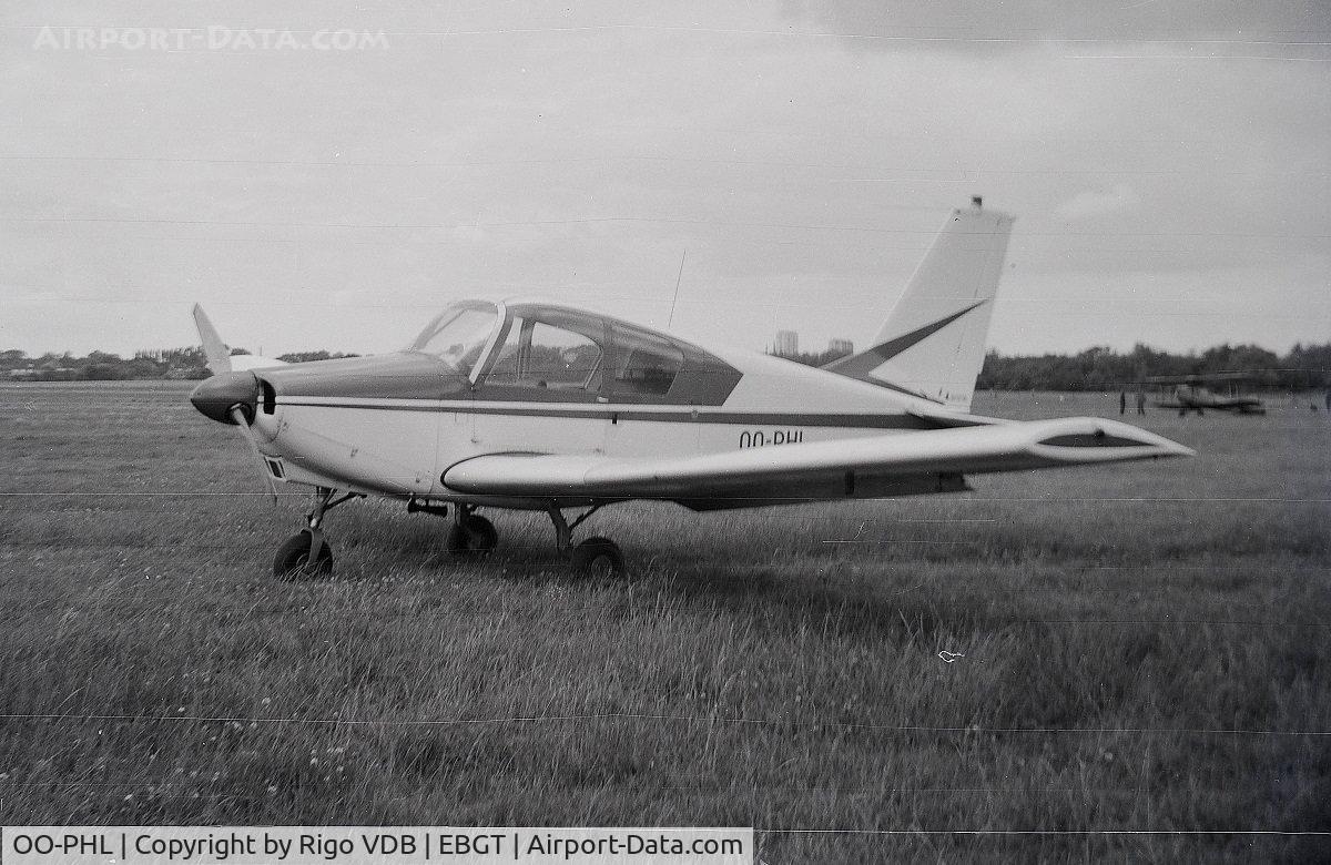 OO-PHL, 1963 Gardan GY-80-150 Horizon C/N 10, Ghent airport in 1965.