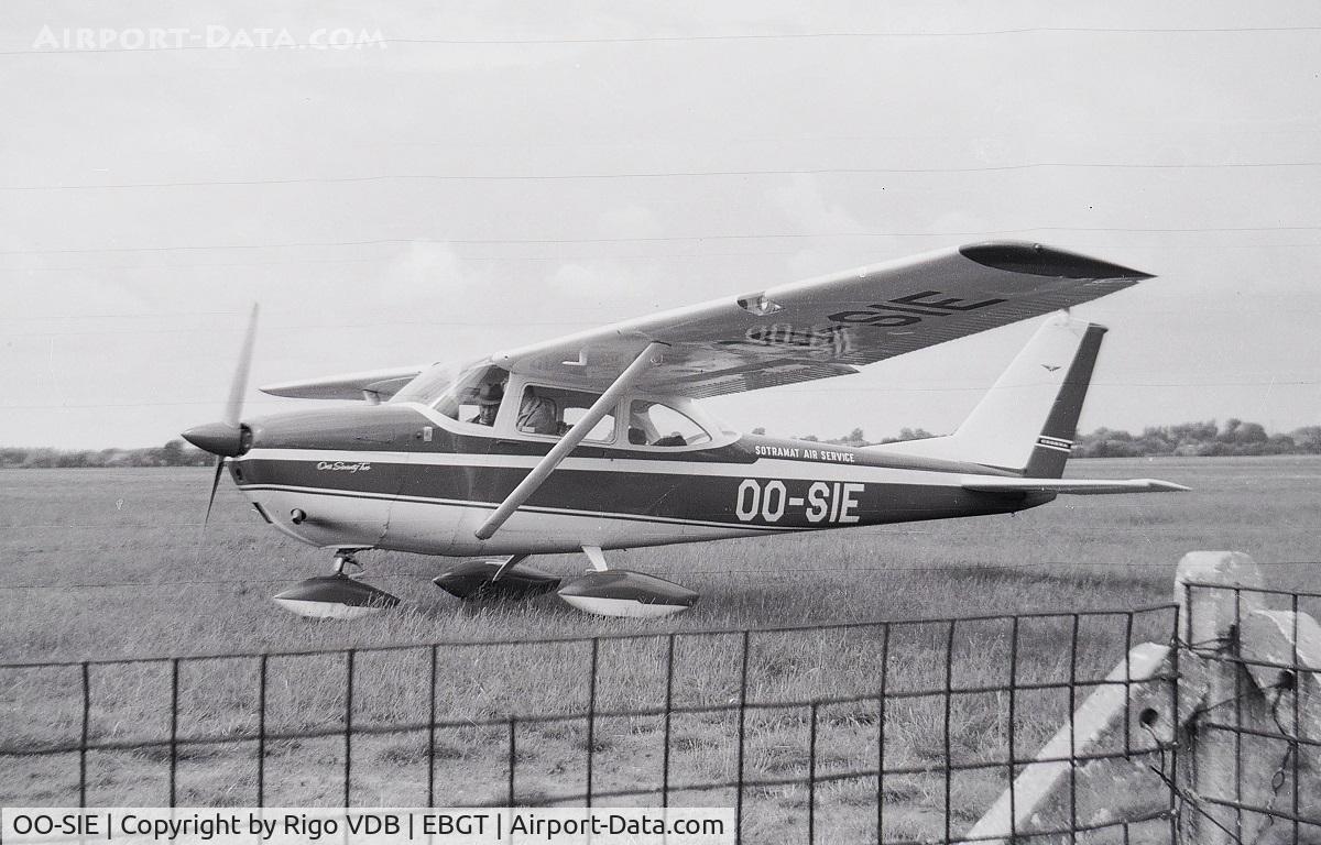OO-SIE, 1965 Reims F172F C/N 0162, Ghent airport 1965.
