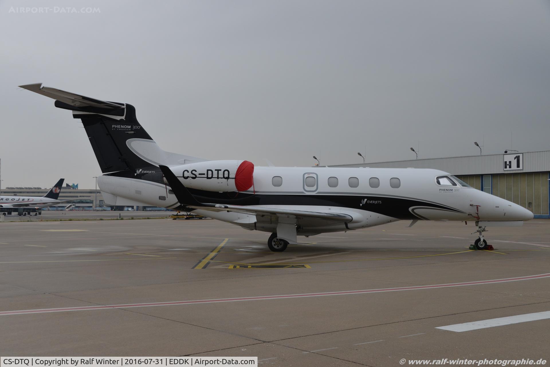 CS-DTQ, 2011 Embraer EMB-505 Phenom 300 C/N 50500083, Embraer Phenom 300 EMB-505 - Everjets - 50500083 - CS-DTQ - 31.07.2016 - CGN