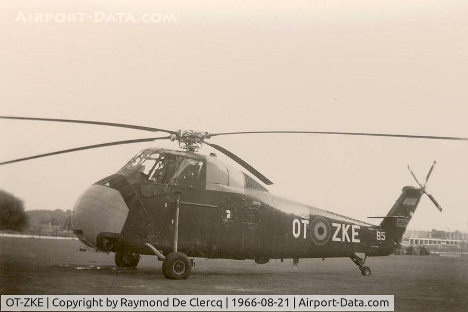 OT-ZKE, Sikorsky HSS-1 Seabat C/N SA146, At UZ Gent hospital in 1966.
