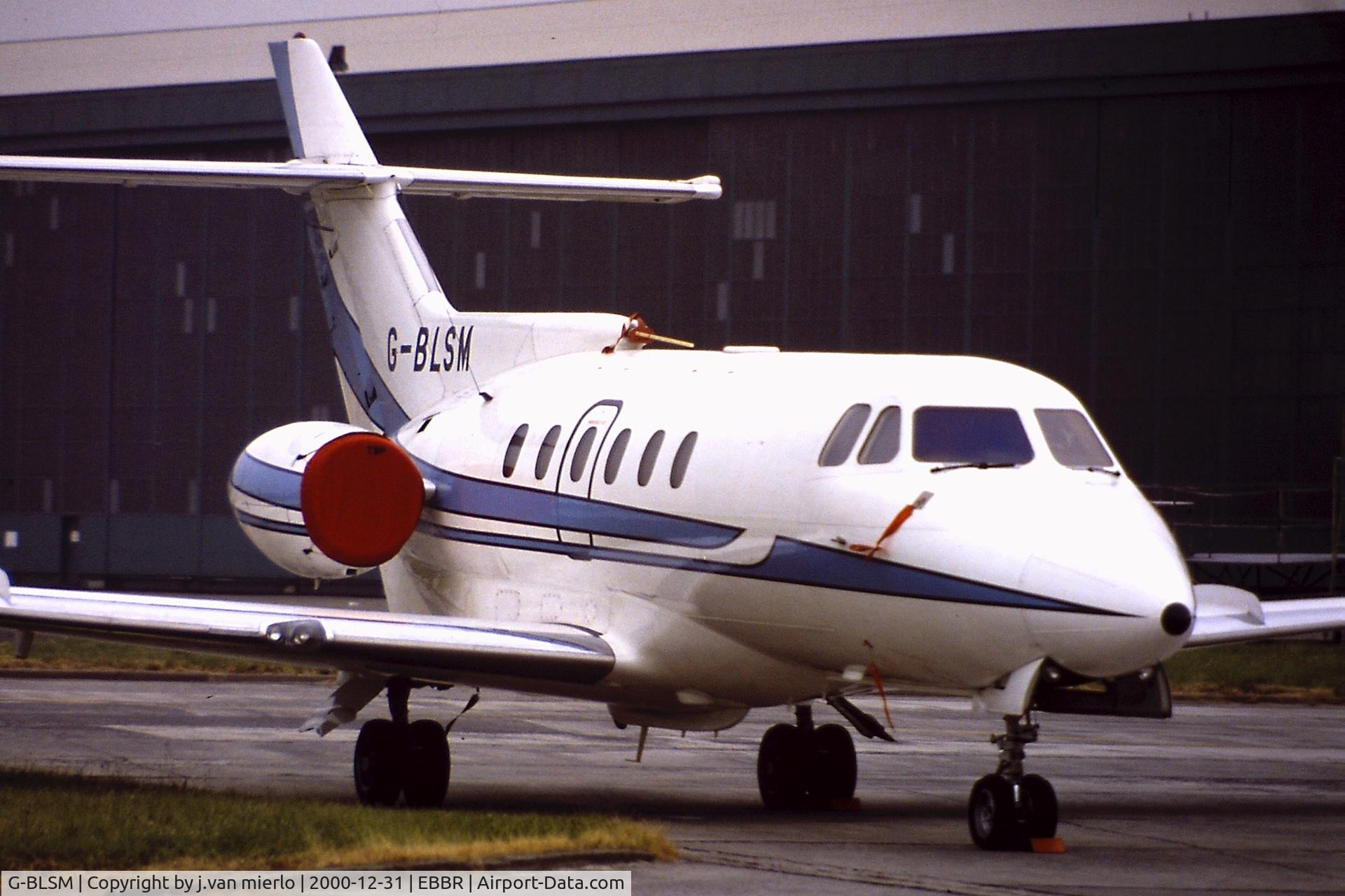 G-BLSM, 1984 British Aerospace HS.125 Srs 700B C/N 257208, Bussels, G.A.T. '80s