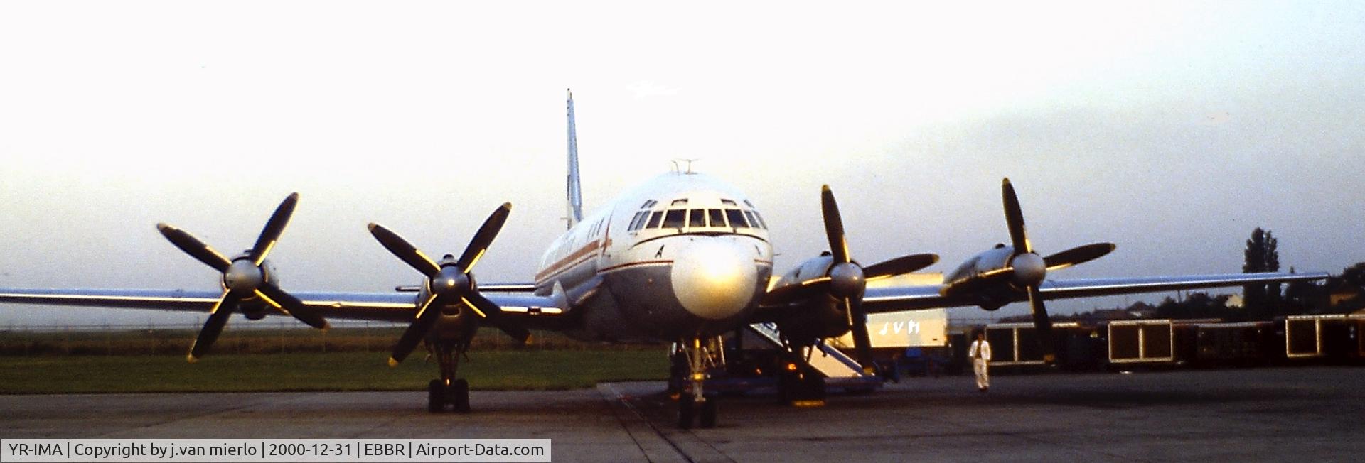 YR-IMA, 1961 Ilyushin IL-18V C/N 181003602, BRUCARGO '80s