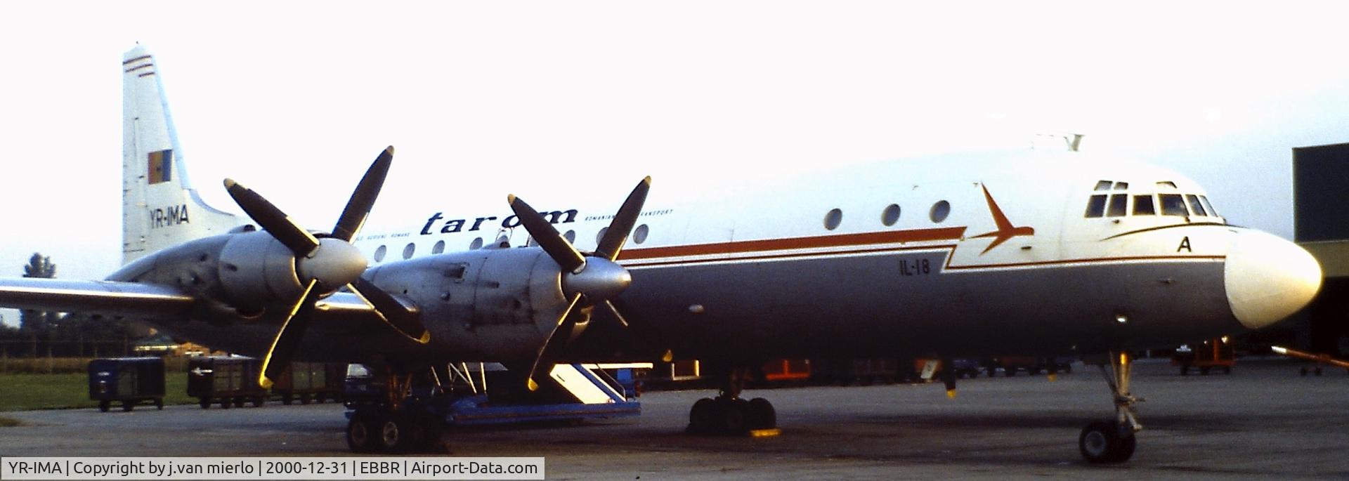 YR-IMA, 1961 Ilyushin IL-18V C/N 181003602, BRUCARGO '80s