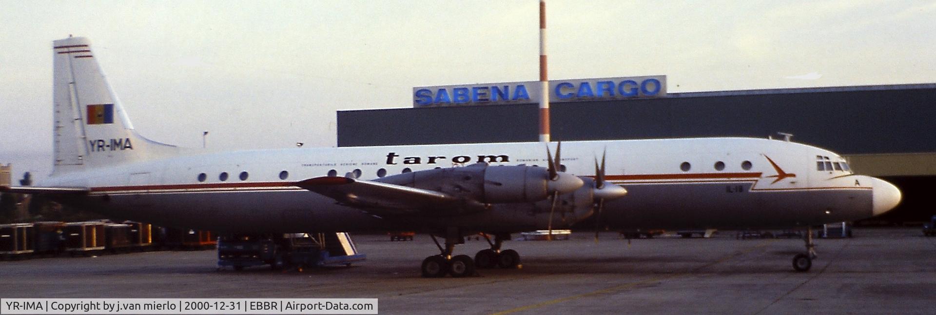 YR-IMA, 1961 Ilyushin IL-18V C/N 181003602, BRUCARGO '80s