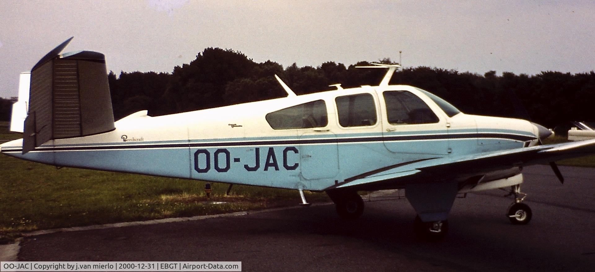 OO-JAC, 1968 Beech V35A Bonanza Bonanza C/N D-8745, Ghent SDW, Belgium