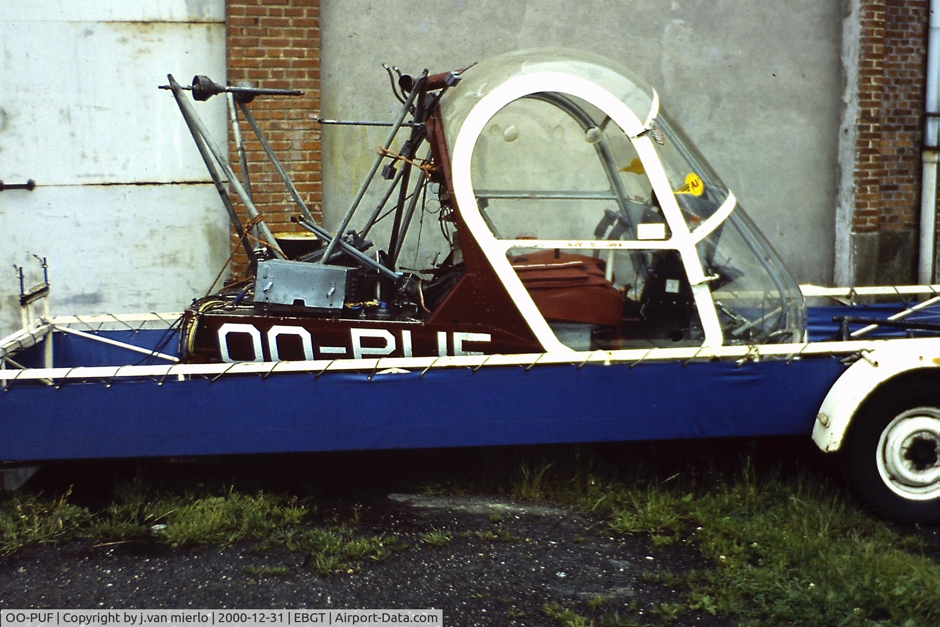 OO-PUF, 1954 Hiller OH-23B Raven Raven C/N 669, Ghent SDW, Belgium '70s