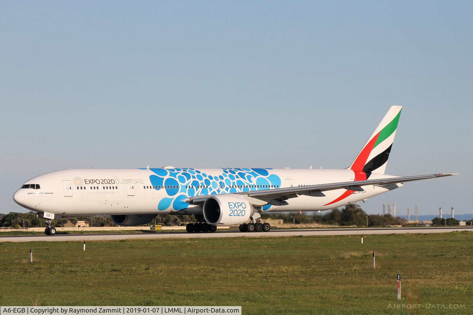 A6-EGB, 2011 Boeing 777-31H/ER C/N 38985, B777 A6-EGB Emirates Airlines