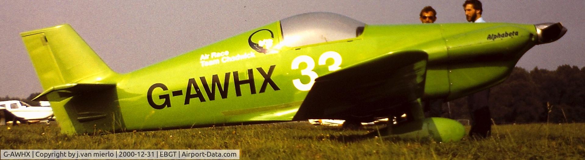G-AWHX, 1971 Rollason Beta B2 C/N RAE/04, Stella Air Race EBGT'70s