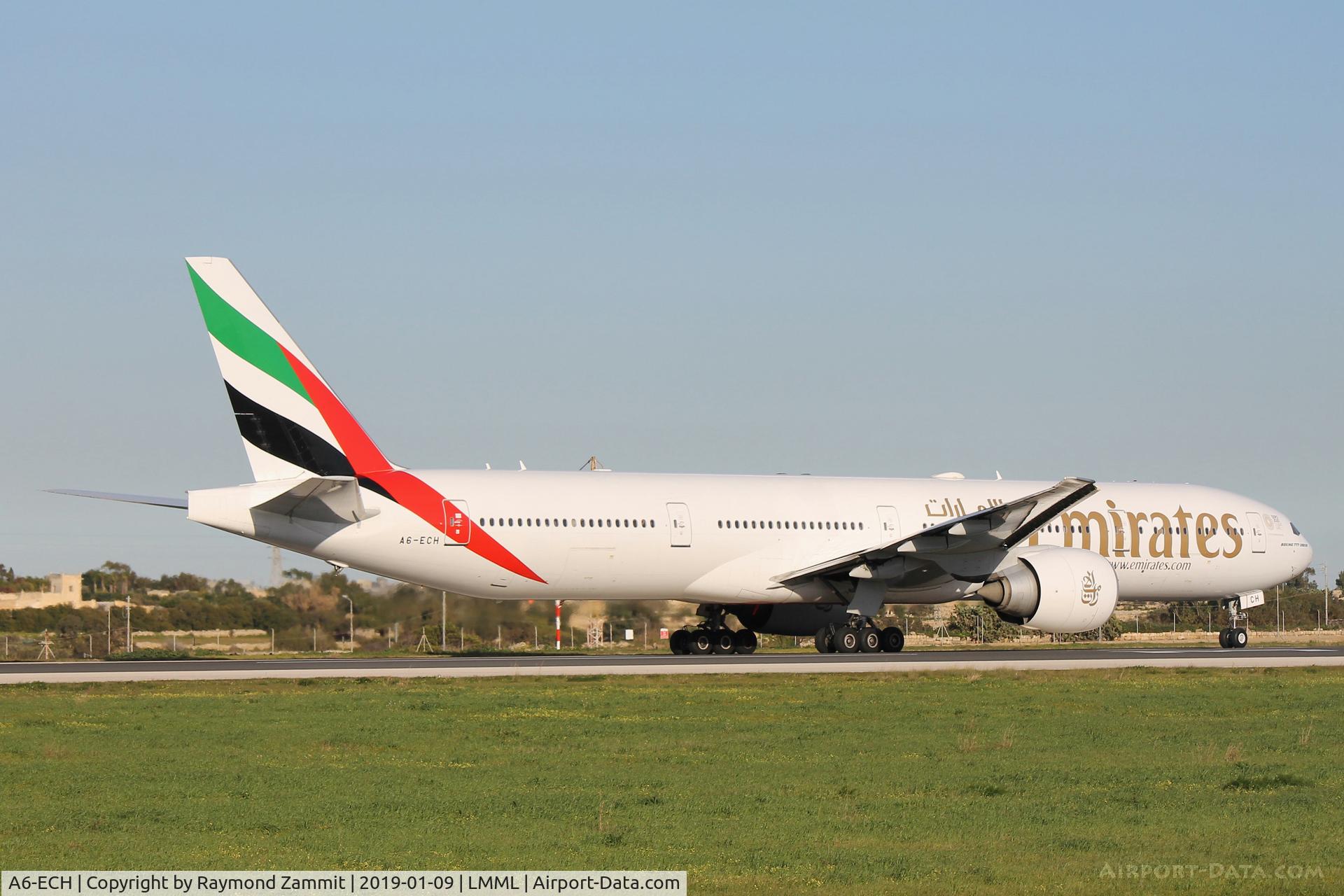 A6-ECH, 2008 Boeing 777-31H/ER C/N 35581, B777 A6-ECH Emirates Airlines