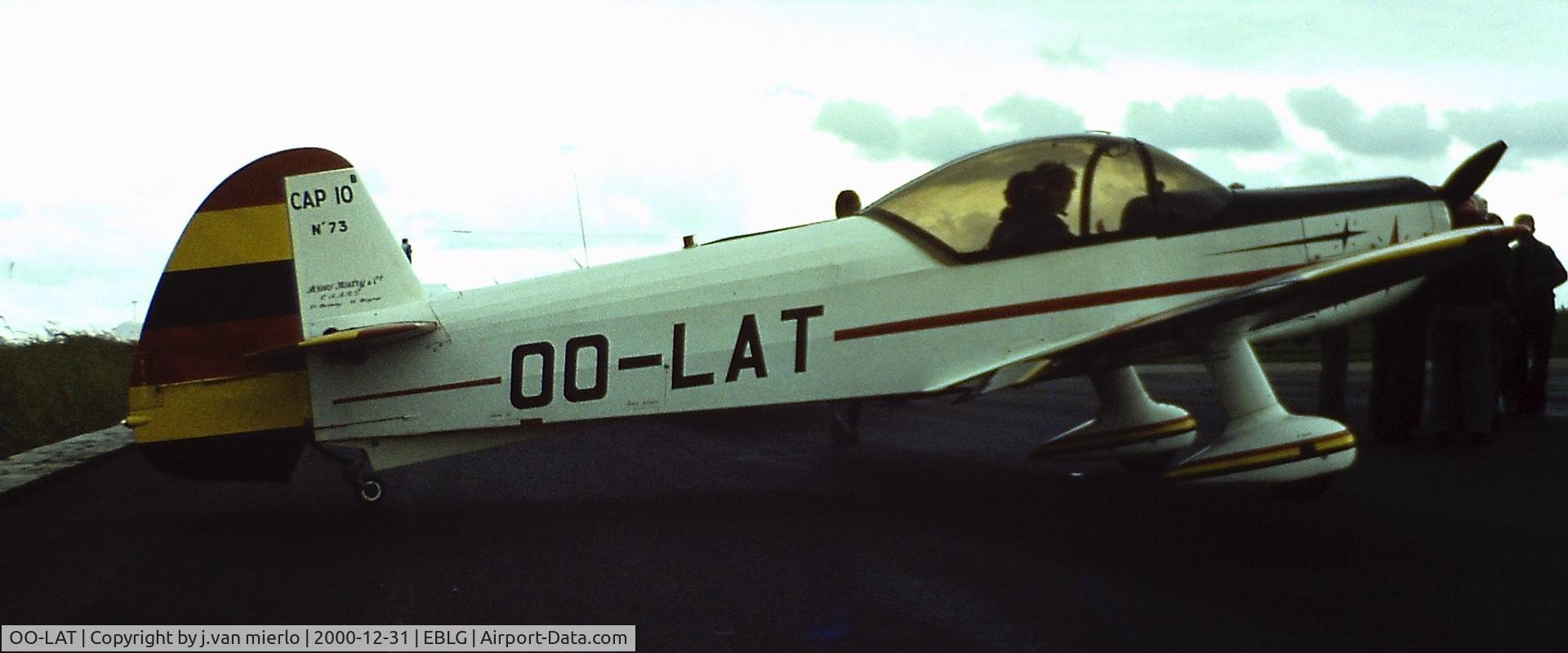 OO-LAT, Mudry CAP-10B C/N 73, Bierset open door
