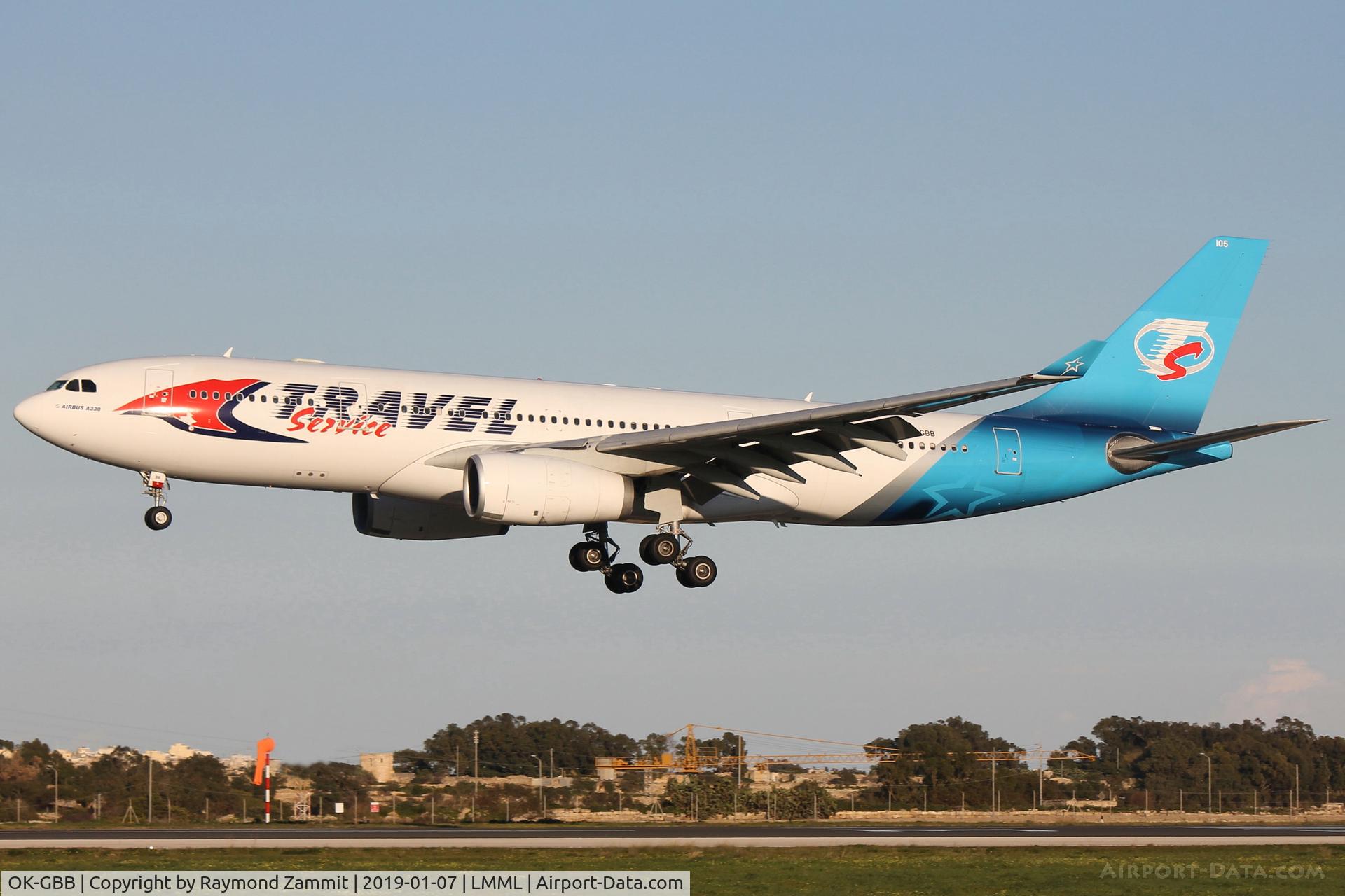 OK-GBB, 2001 Airbus A330-243 C/N 427, A330 OK-GBB Travel Services