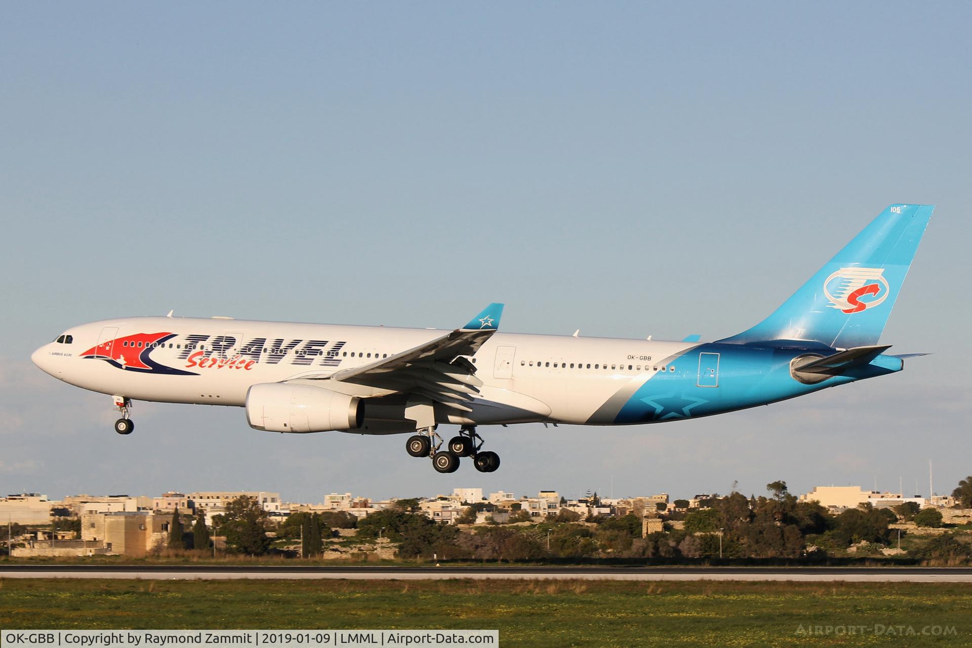 OK-GBB, 2001 Airbus A330-243 C/N 427, A330 OK-GBB Travel Services