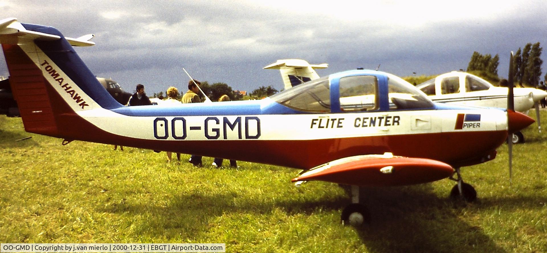 OO-GMD, Piper PA-38-112 Tomahawk Tomahawk C/N 38-79A0487, Ghent sdw, Belgium