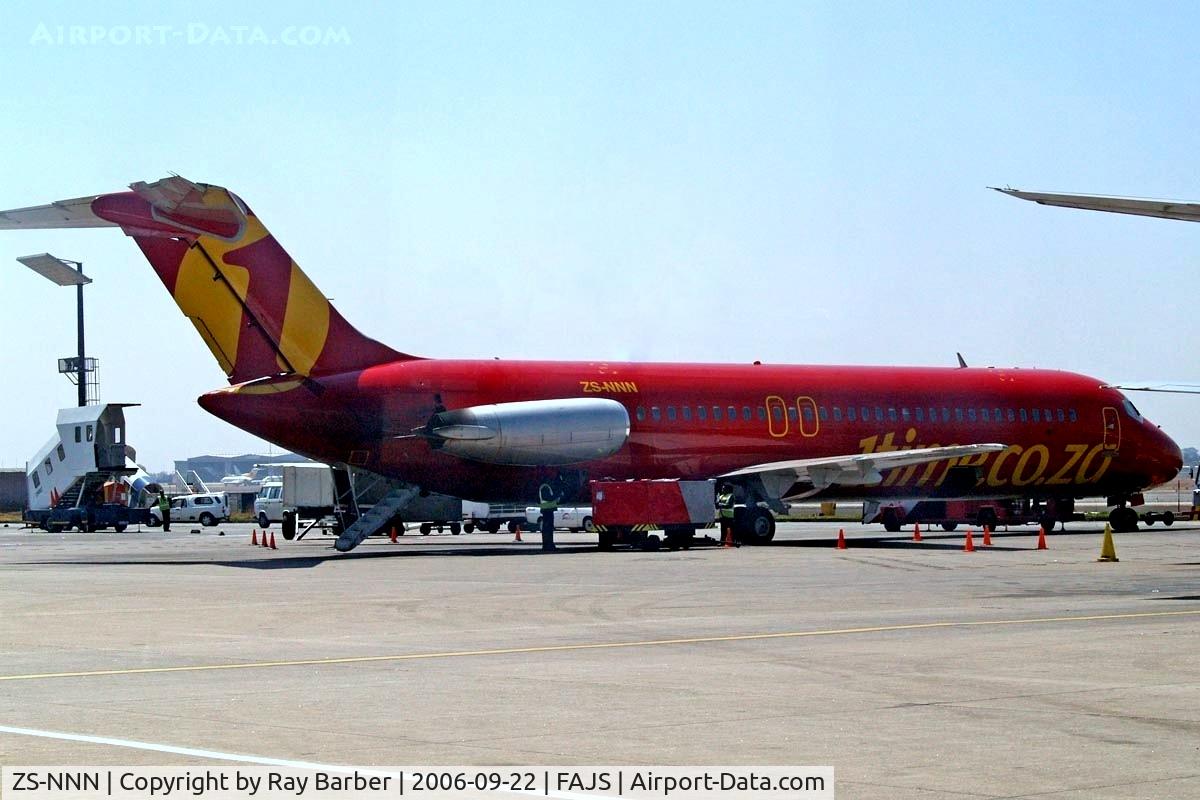 ZS-NNN, 1971 Douglas DC-9-32 C/N 47516, ZS-NNN   McDonnell Douglas DC-9-32 [47516] (1 Time Airline) Johannesburg Int'l~ZS 22/09/2006