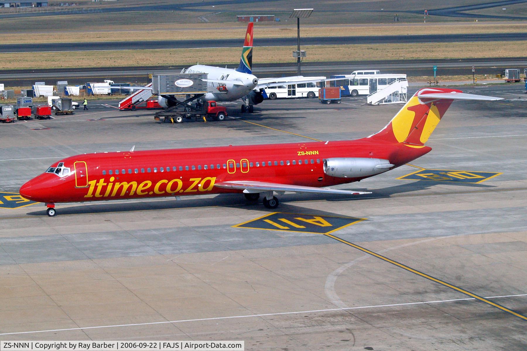 ZS-NNN, 1971 Douglas DC-9-32 C/N 47516, ZS-NNN   McDonnell Douglas DC-9-32 [47516] (1 Time Airline) Johannesburg Int'l~ZS 22/09/2006
