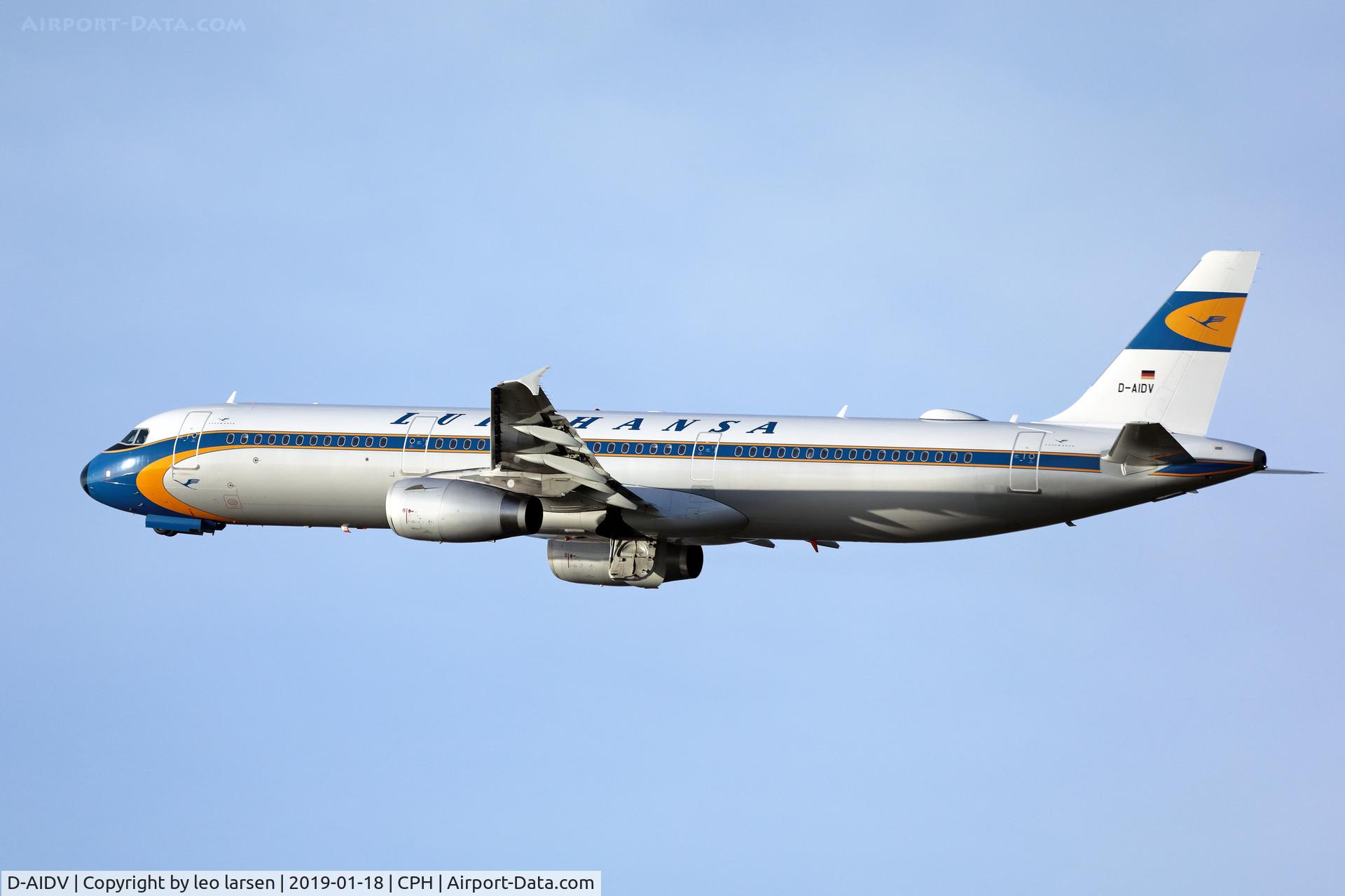 D-AIDV, 2012 Airbus A321-231 C/N 5413, Copenhagen 18.1.2019
