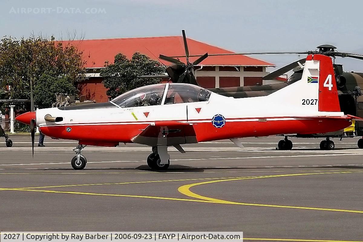 2027, Pilatus PC-7 Mk.II Astra C/N 127, 2027   Pilatus PC-7 II Astra [0127] (South African Air Force) Ysterplaat~ZS 23/09/2006