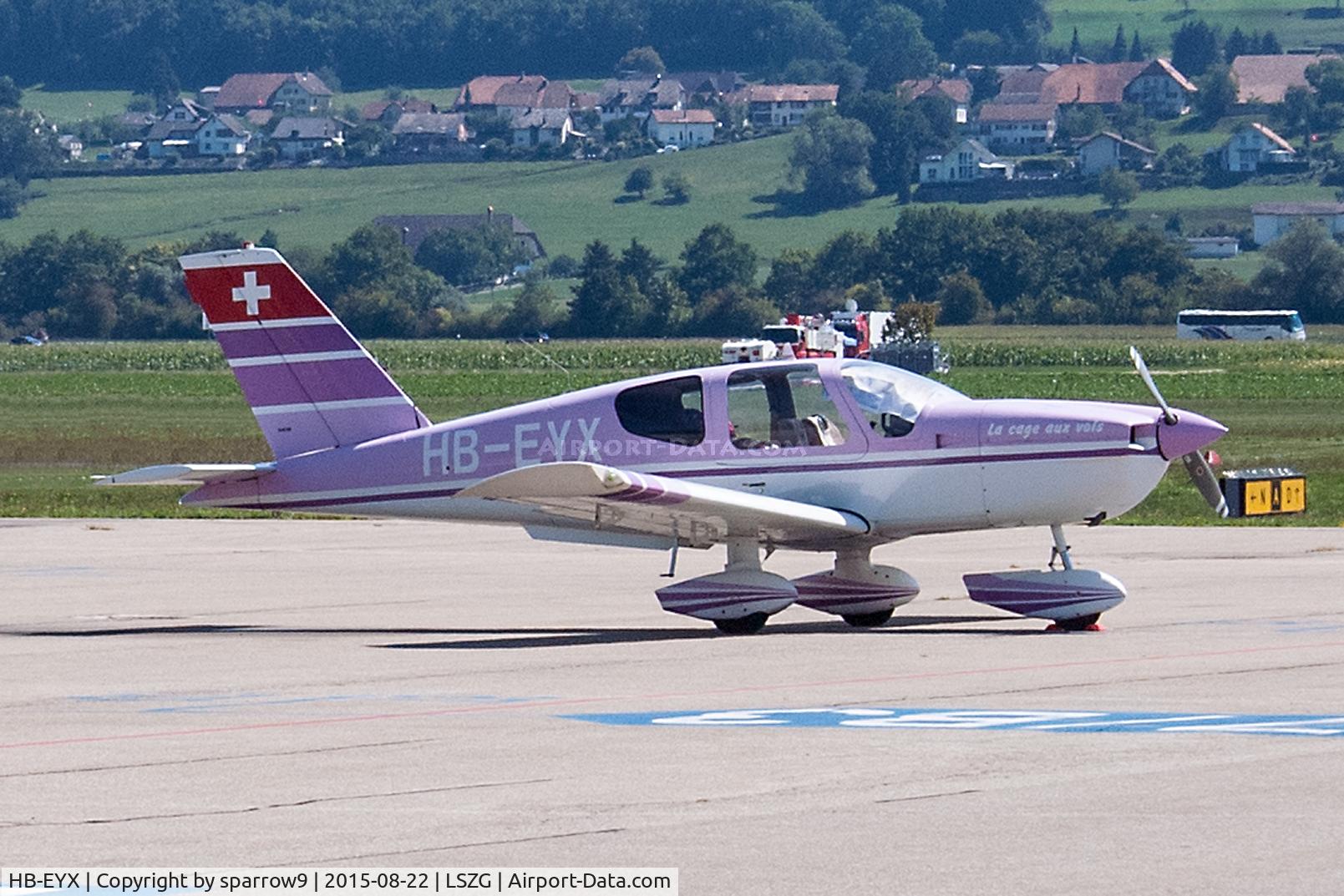 HB-EYX, 1980 Socata TB-10 Tobago C/N 110, At Grenchen