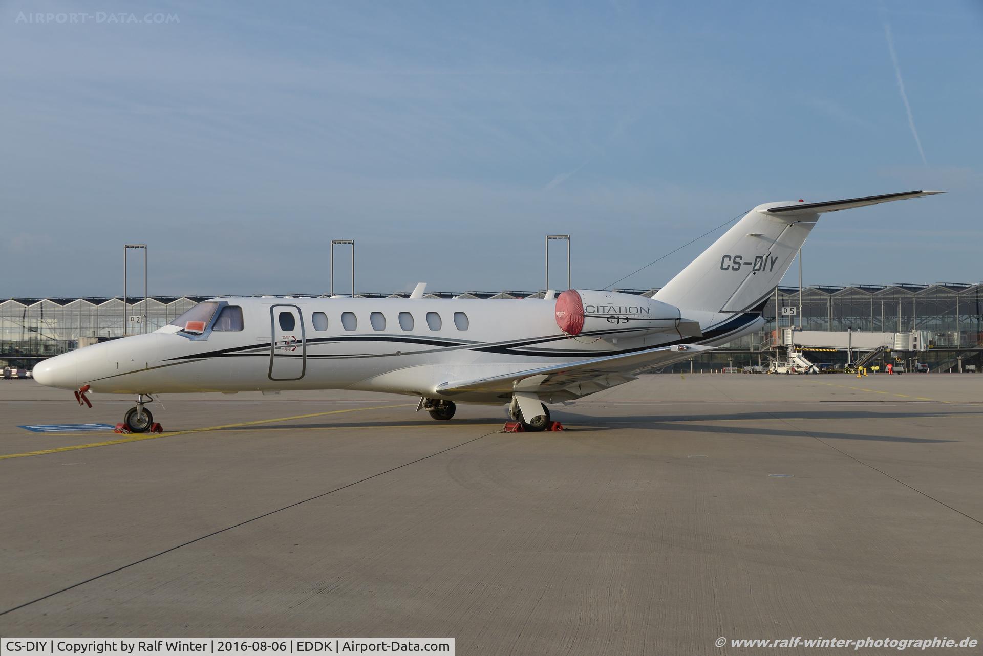 CS-DIY, 2007 Cessna 525B CitationJet CJ3 C/N 525B-0146, Cessna 525B CitationJet CJ3 - Hersal - 525B0146 - CS-DIY - 06.08.2016 - CGN