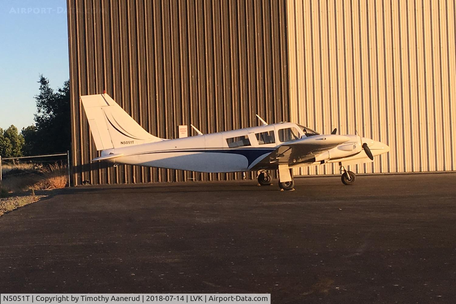 N5051T, 1972 Piper PA-34-200 Seneca C/N 34-7250237, 1972 Piper PA-34-200 Seneca, c/n: 34-7250237