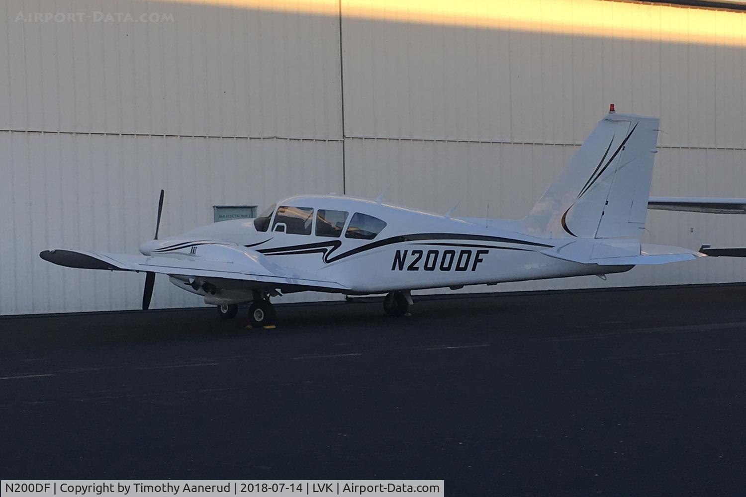 N200DF, 1968 Piper PA-23-250 C/N 27-4080, 1968 Piper PA-23-250, c/n: 27-4080