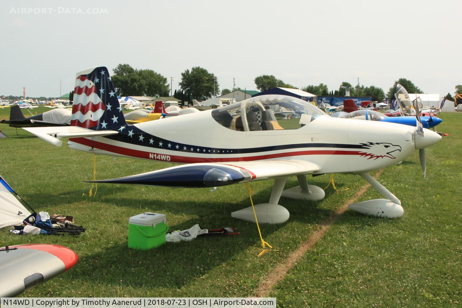 N14WD, 2018 Vans RV-14A C/N 140227, Vans RV-14A, c/n: 140227