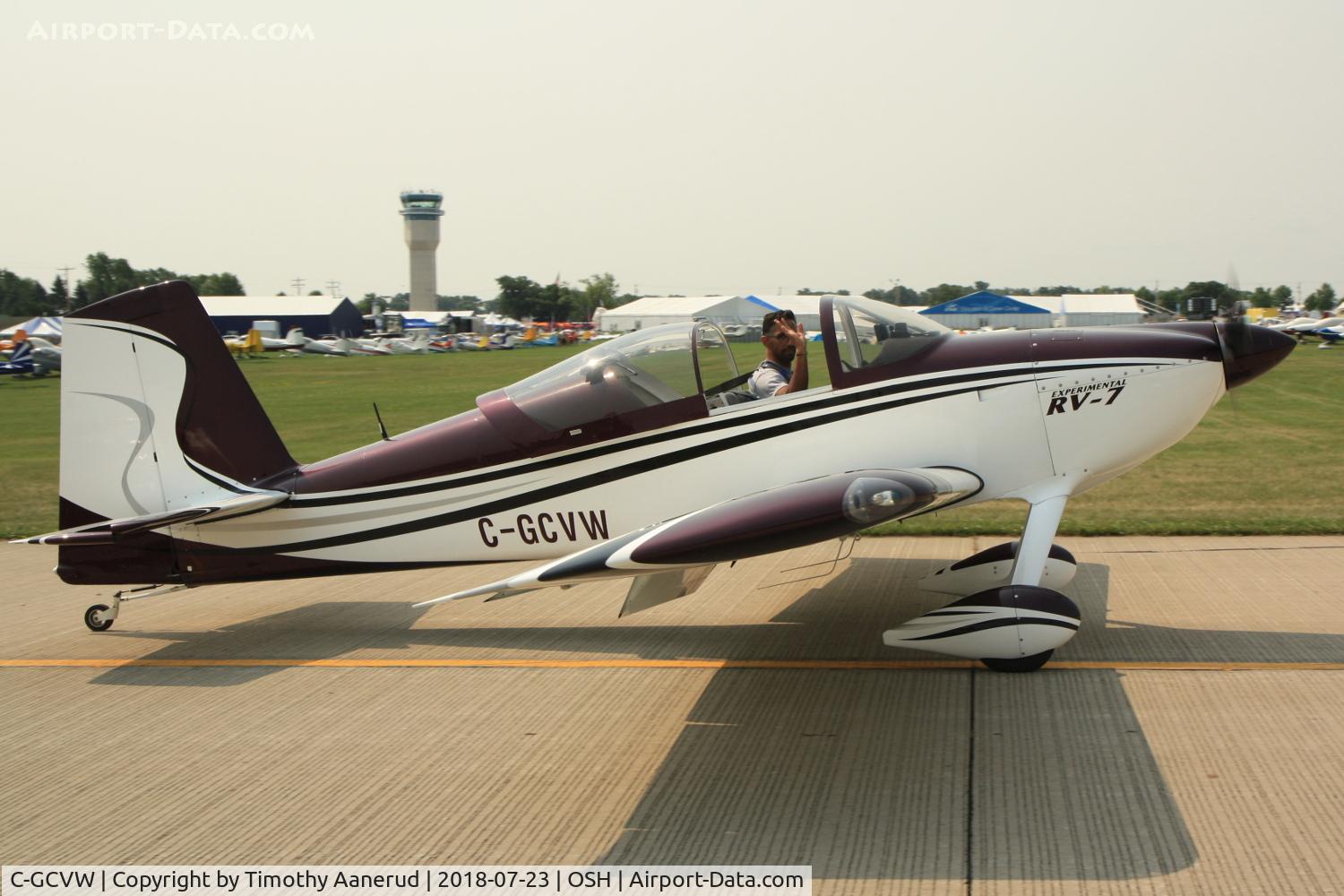 C-GCVW, 2006 Vans RV-7 C/N 71466, 2006 Vans RV-7, c/n: 71466