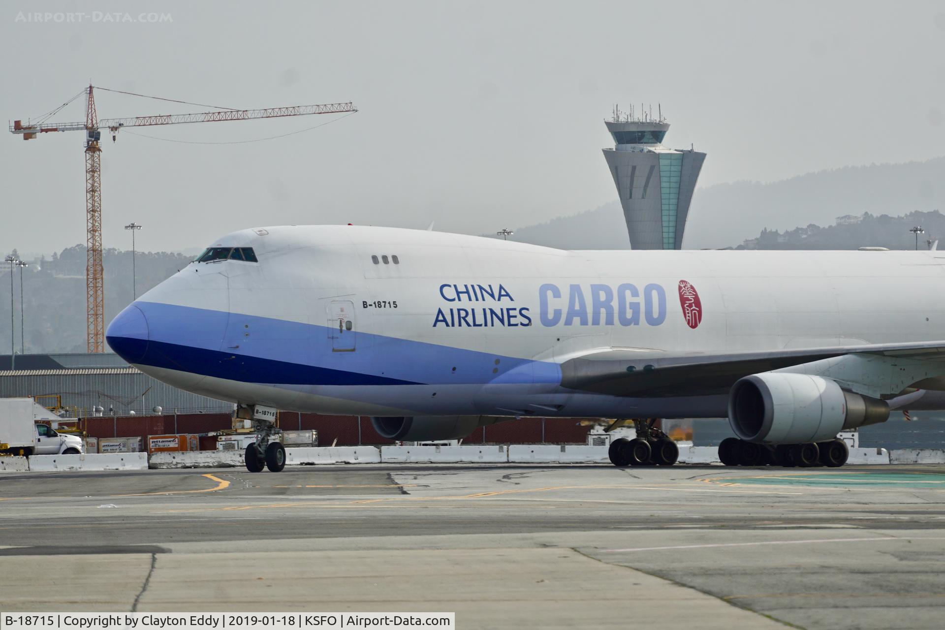 B-18715, 2003 Boeing 747-409F/SCD C/N 33731, SFO 2019.