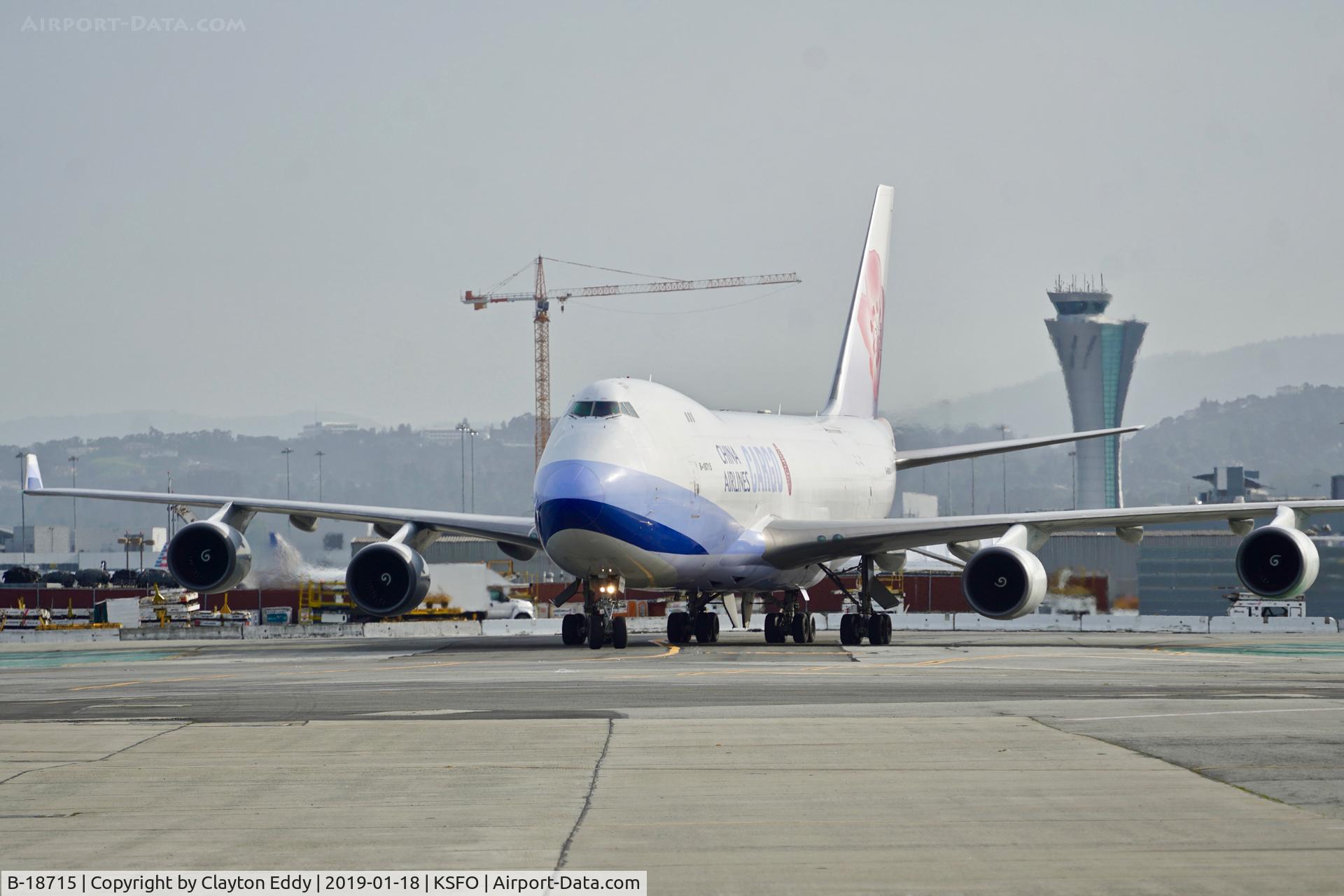 B-18715, 2003 Boeing 747-409F/SCD C/N 33731, SFO 2019.