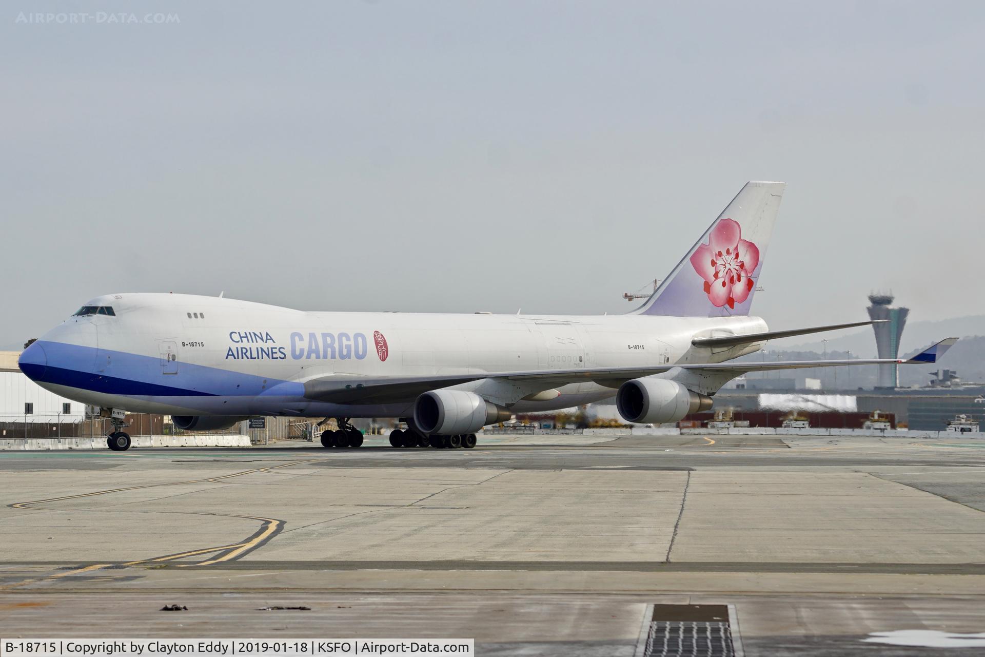 B-18715, 2003 Boeing 747-409F/SCD C/N 33731, SFO 2019.