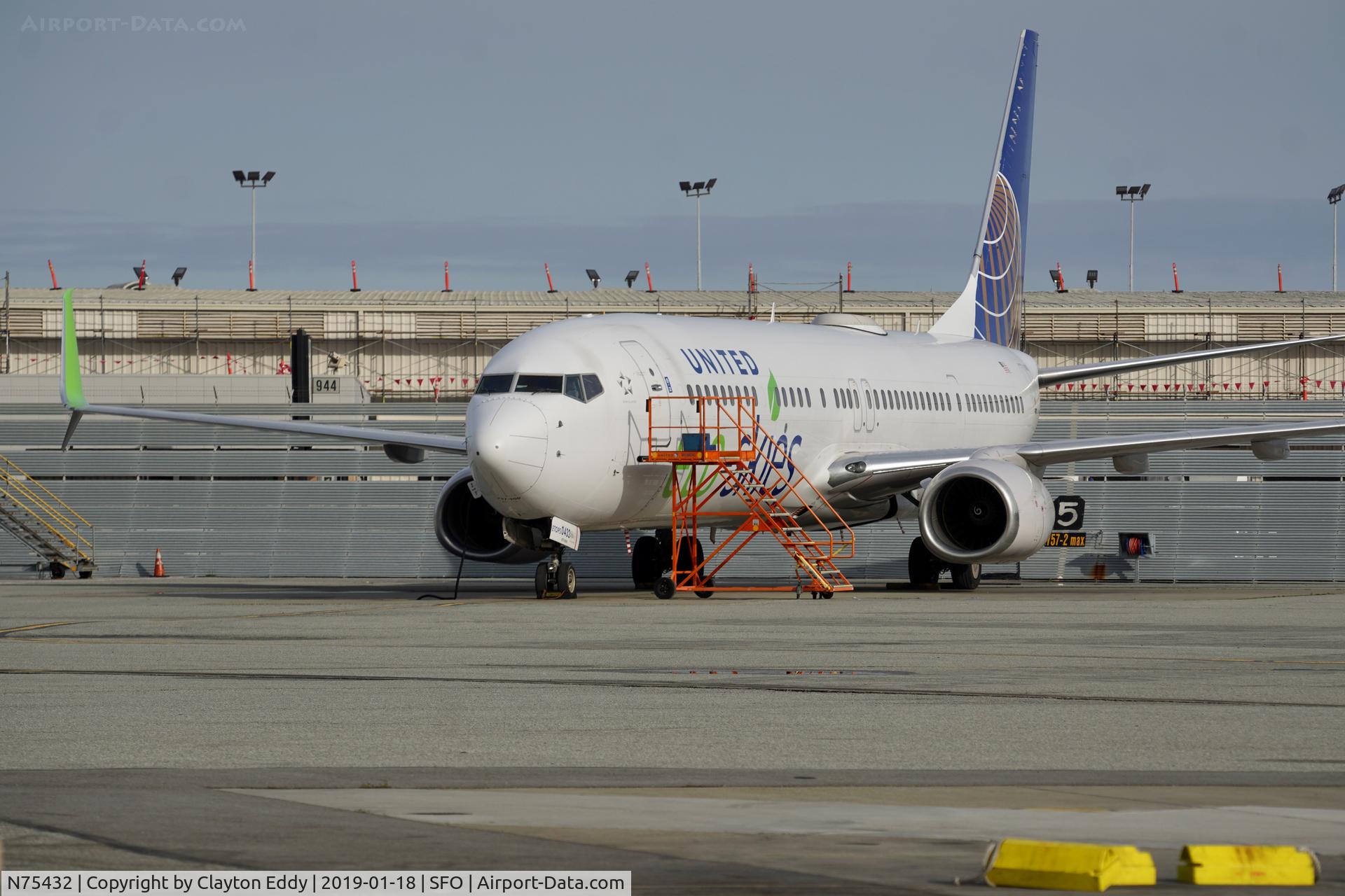 N75432, 2009 Boeing 737-924/ER C/N 32835, SFO 2019.