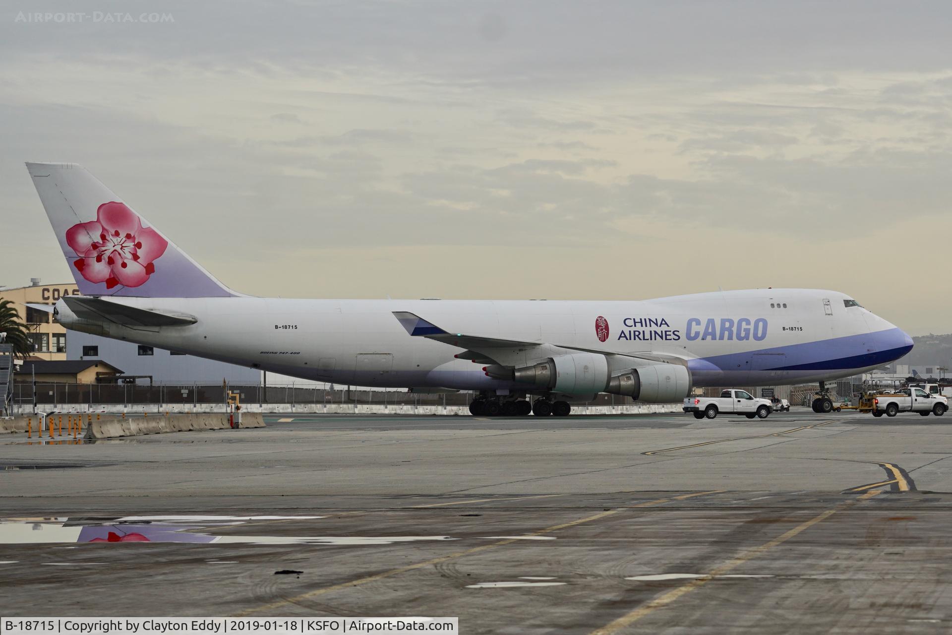B-18715, 2003 Boeing 747-409F/SCD C/N 33731, SFO 2019.