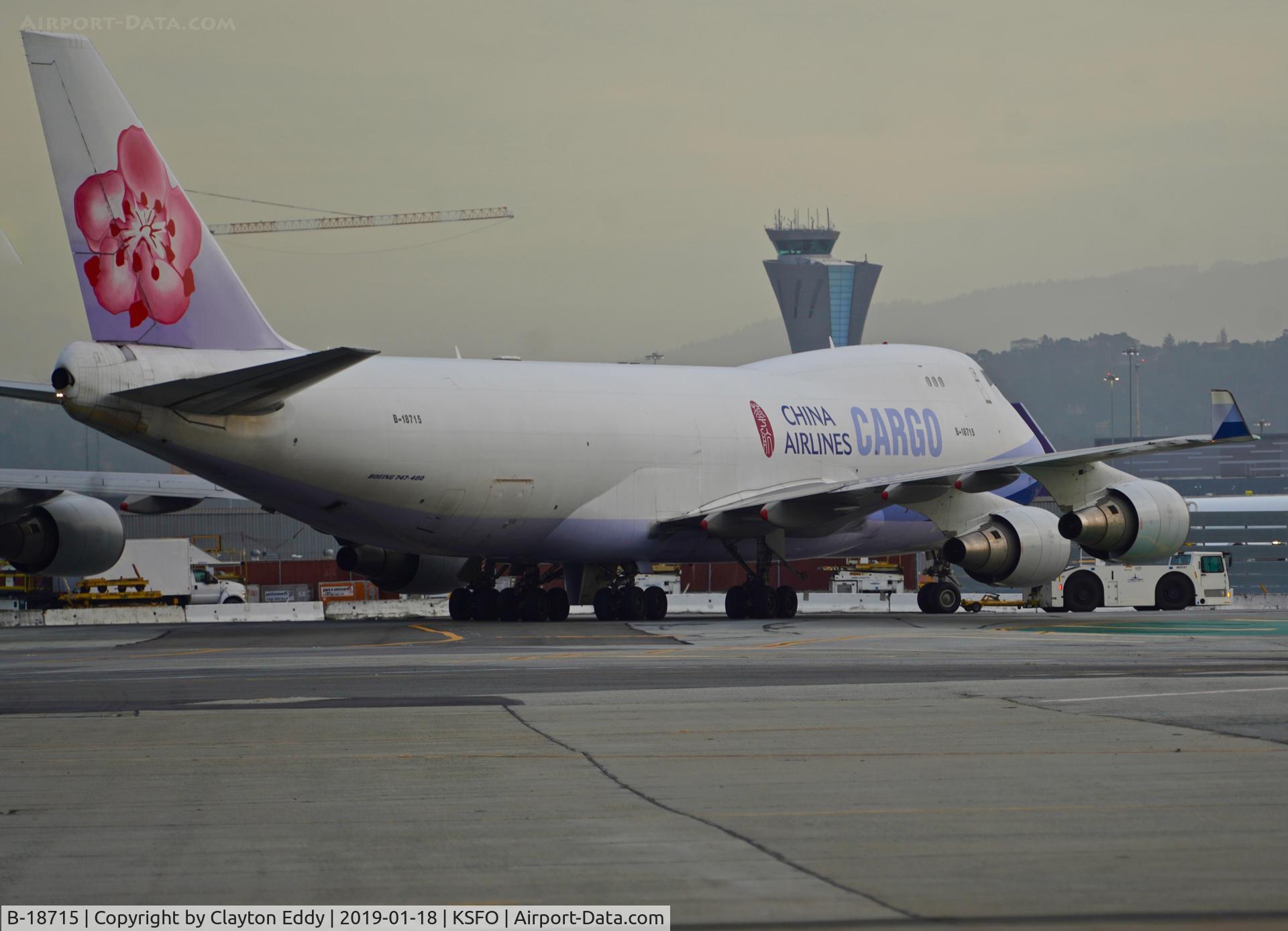 B-18715, 2003 Boeing 747-409F/SCD C/N 33731, SFO 2019.