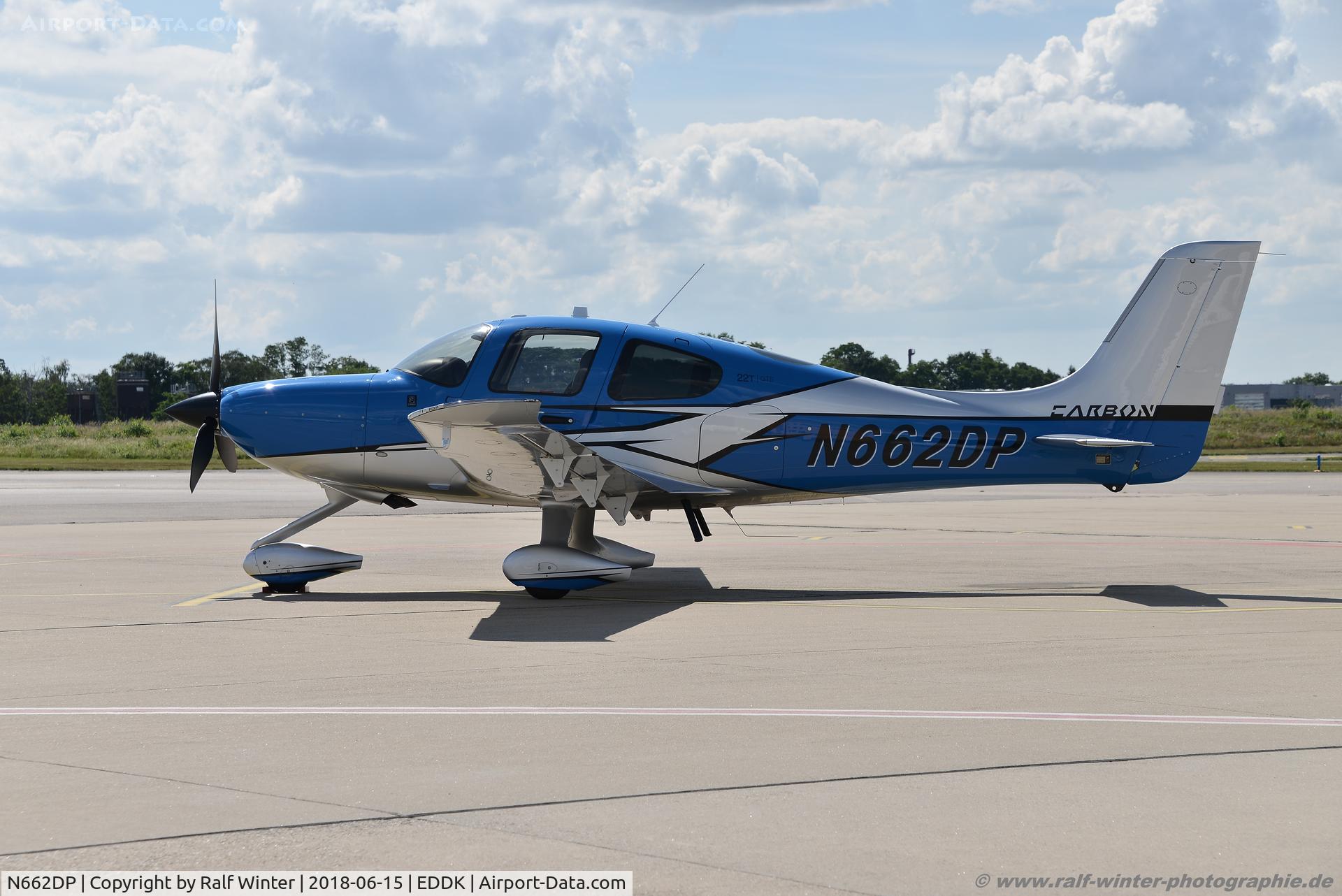 N662DP, 2017 Cirrus SR22T C/N 1662, Cirrus Design SR-22T - Cirrus Design Corporation - 1662 - N662DP - 15.06.2018 - CGN