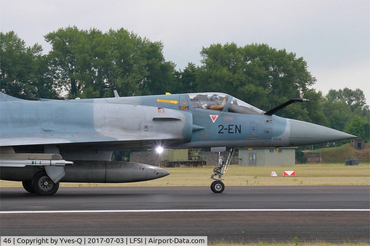 46, Dassault Mirage 2000-5F C/N 213, Dassault Mirage 2000-5F, Taxiing to holding point rwy 29, St Dizier-Robinson Air Base 113 (LFSI) Open day 2017