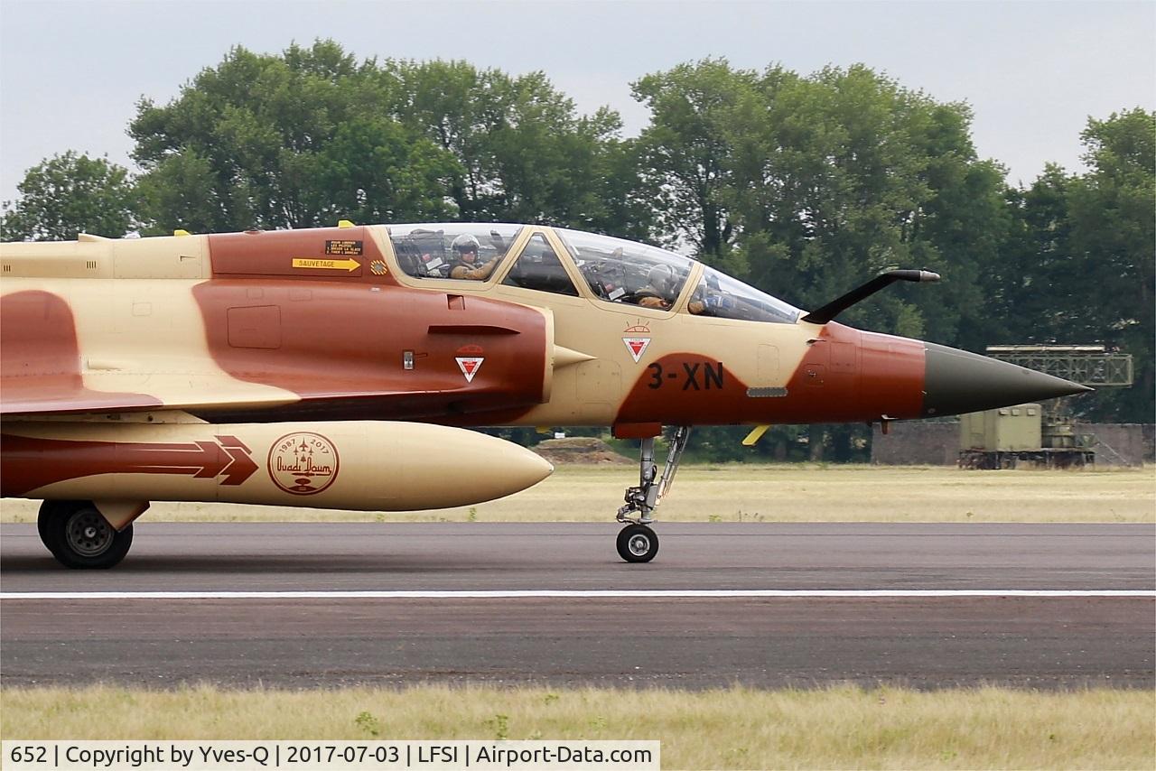 652, Dassault Mirage 2000D C/N 507, Dassault Mirage 2000D, Taxiing rwy 29, St Dizier-Robinson Air Base 113 (LFSI)