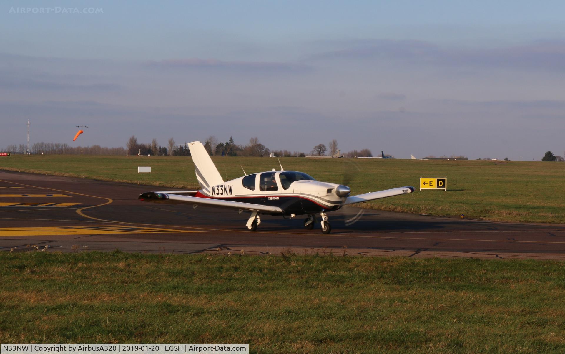 N33NW, 1990 Socata TB-20 Trinidad C/N 1073, Visiting Norwich