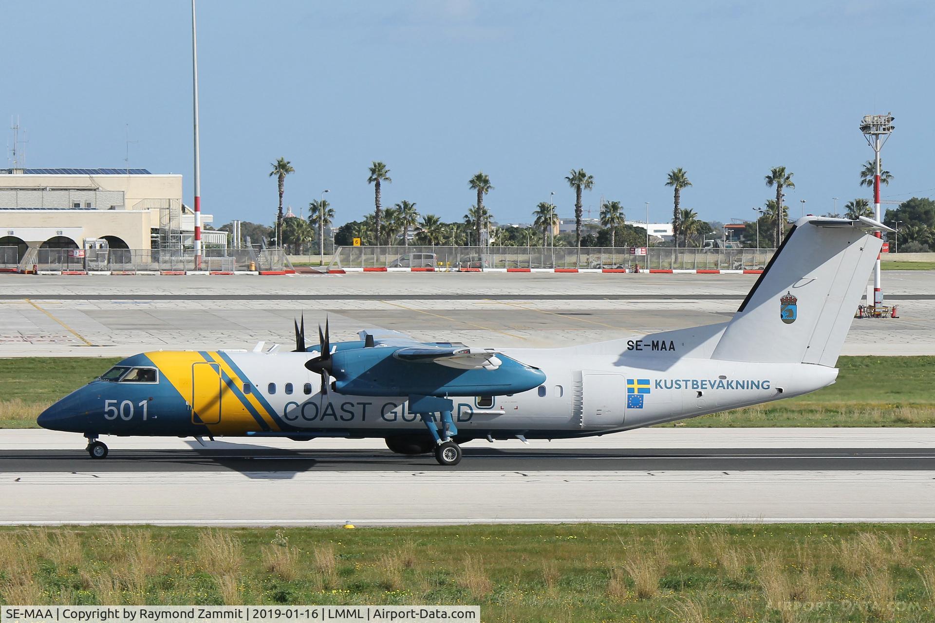 SE-MAA, 2006 De Havilland Canada DHC-8-311AQ Dash 8 C/N 622, DHC-8 SE-MAA Swedish Coast Guard
