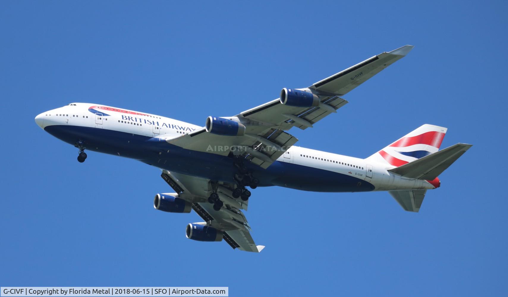 G-CIVF, 1995 Boeing 747-436 C/N 25434, British