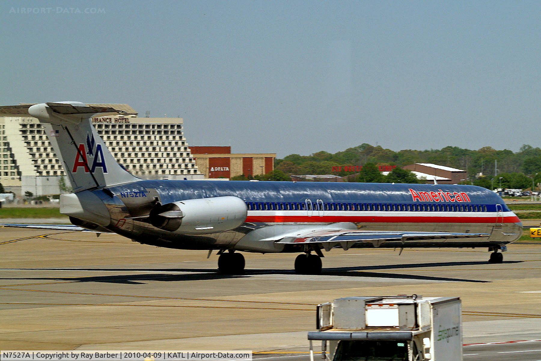 N7527A, 1990 McDonnell Douglas MD-82 (DC-9-82) C/N 49919, N7527A  McDonnell Douglas DC-9-82 (MD82) [49919] (American Airlines) Atlanta-Hartsfield~N 09/04/2010