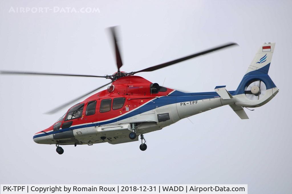 PK-TPF, Eurocopter EC-155B-1 C/N 6798, Take off